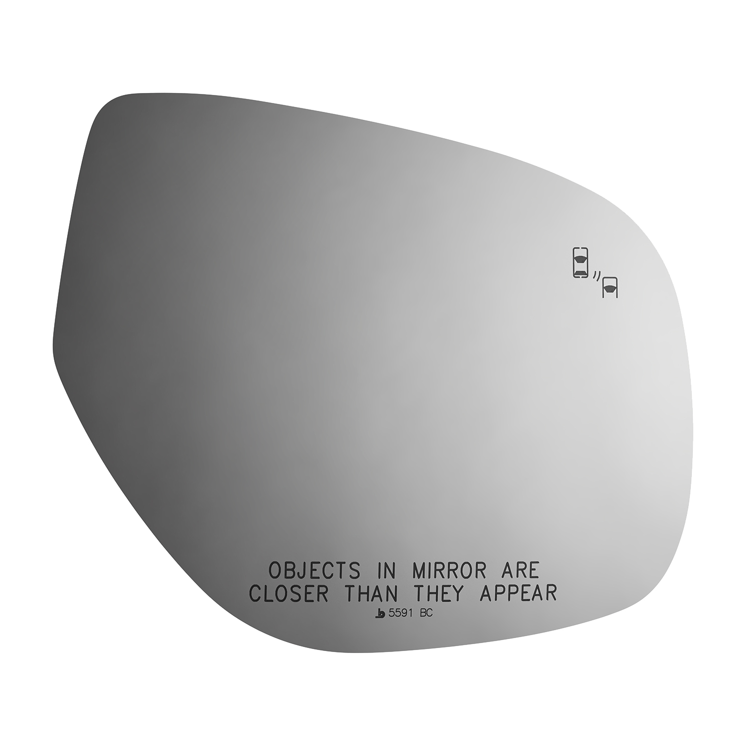 SIDE VIEW MIRROR W BLIND SPOT CROSS PATH